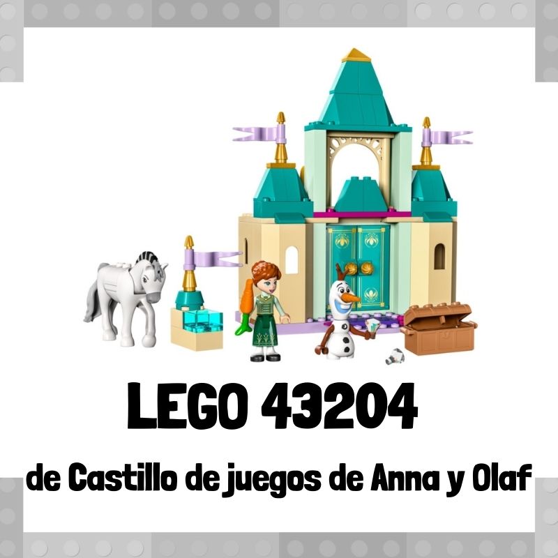 Lee más sobre el artículo Set de LEGO 43204 de Castillo de juegos de Anna y Olaf de Frozen