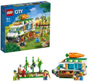 Lego 60345 De Furgoneta Del Mercado De Agricultores De Lego City
