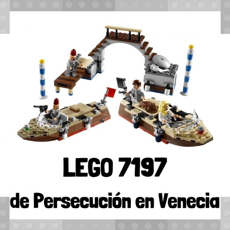 Lee mÃ¡s sobre el artÃ­culo Set de LEGO 7197Â de PersecuciÃ³n en Venecia de Indiana Jones