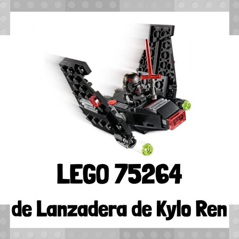 Lee más sobre el artículo Set de LEGO 75264 de Microfighter: Lanzadera de Kylo Ren de Star Wars