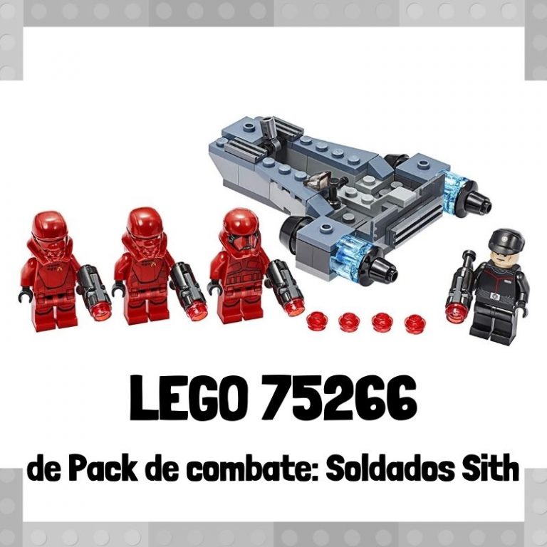 Lee más sobre el artículo Set de LEGO 75266 de Pack de combate: Soldados Sith de Star Wars