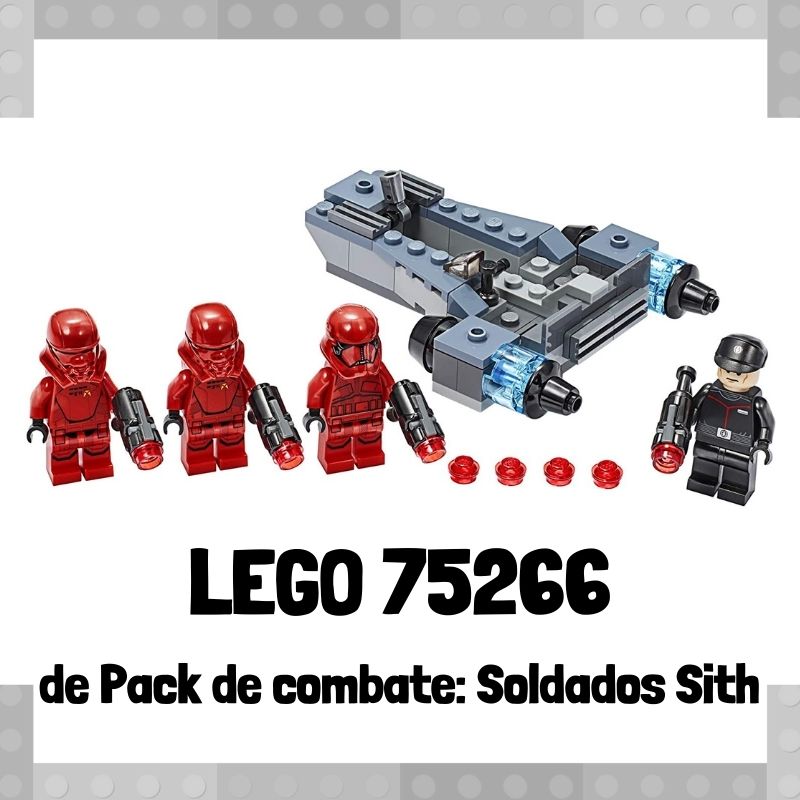 Lee más sobre el artículo Set de LEGO 75266 de Pack de combate: Soldados Sith de Star Wars