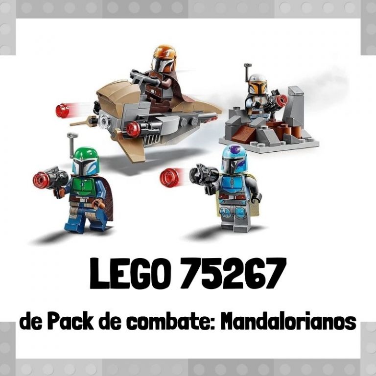 Lee mÃ¡s sobre el artÃ­culo Set de LEGO 75267 de Pack de combate: Mandalorianos de Star Wars