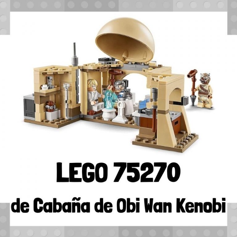 Lee más sobre el artículo Set de LEGO 75270 de Cabaña de Obi-Wan Kenobi de Star Wars