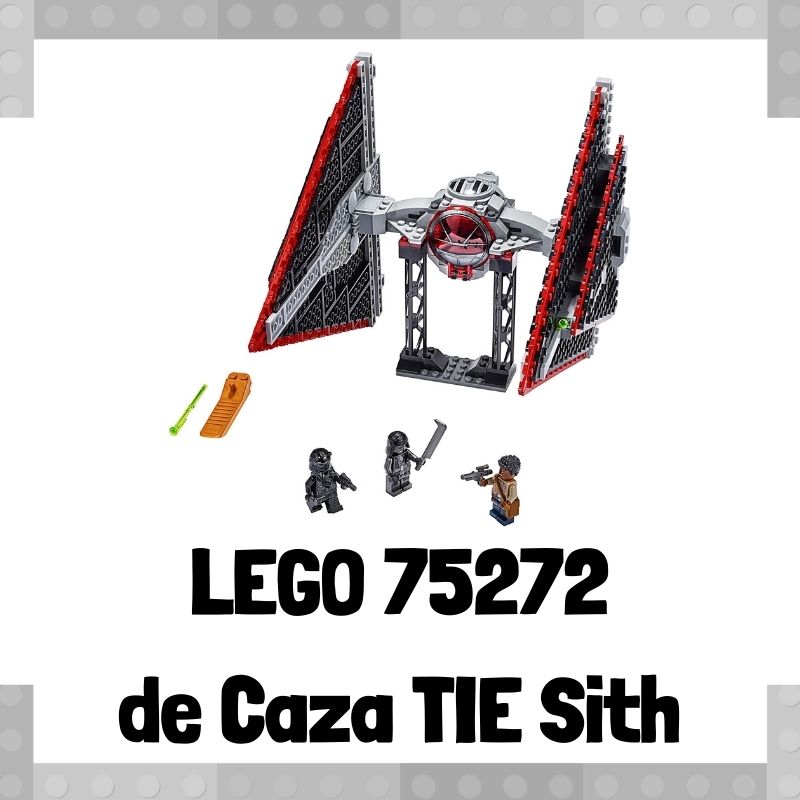 Lee más sobre el artículo Set de LEGO 75272 de Caza TIE Sith de Star Wars