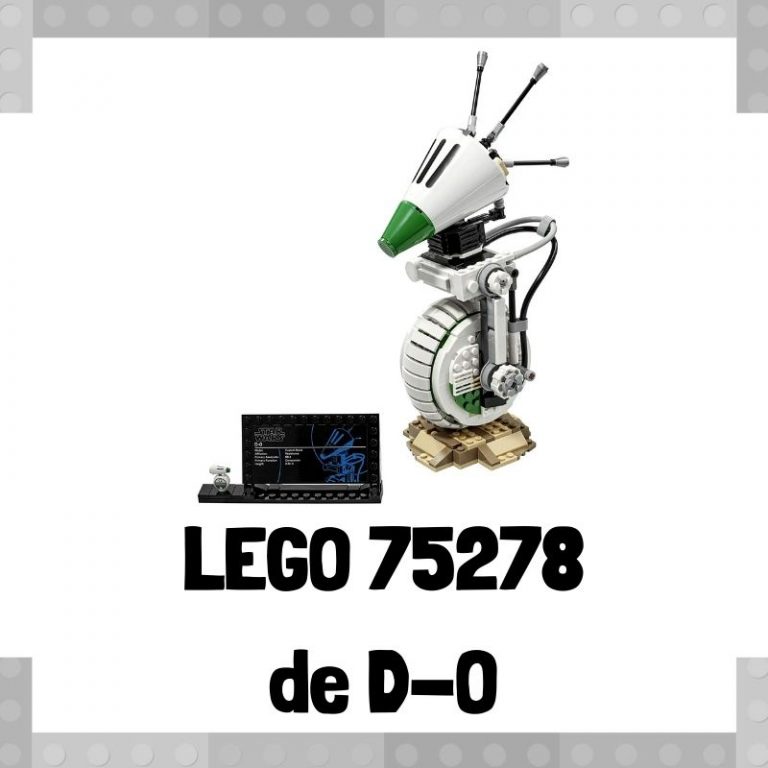 Lee más sobre el artículo Set de LEGO 75278 de D-O de Star Wars
