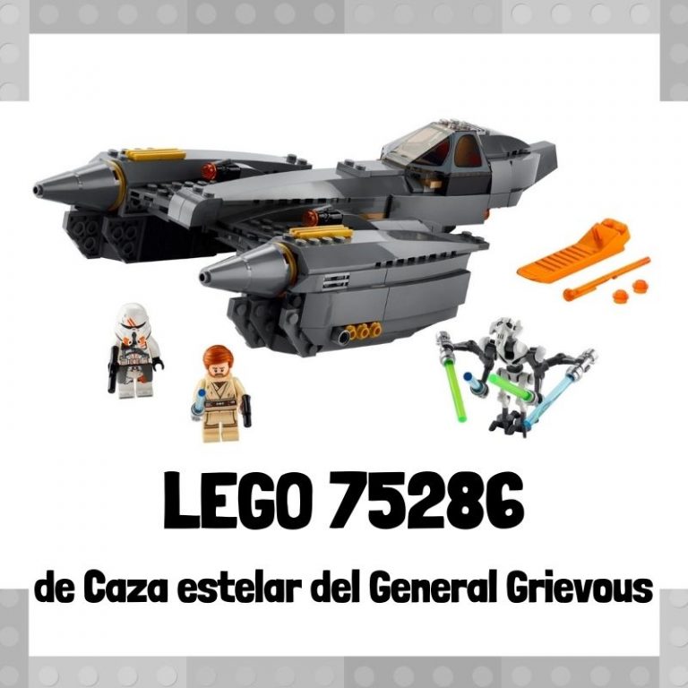 Lee m谩s sobre el art铆culo Set de LEGO 75286 de Caza estelar del General Grievous de Star Wars