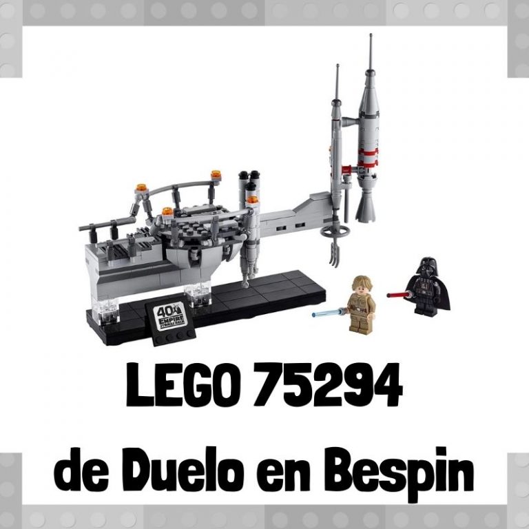 Lee mÃ¡s sobre el artÃ­culo Set de LEGO 75294 de Duelo en Bespin de Star Wars