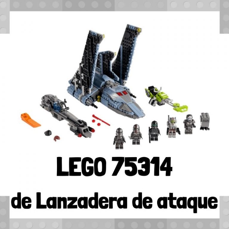 Lee m谩s sobre el art铆culo Set de LEGO 75314 de The Bad Batch: Lanzadera de Ataque de Star Wars