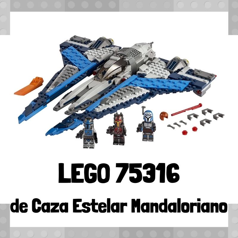 Lee más sobre el artículo Set de LEGO 75316 de Caza Estelar Mandaloriano de Star Wars