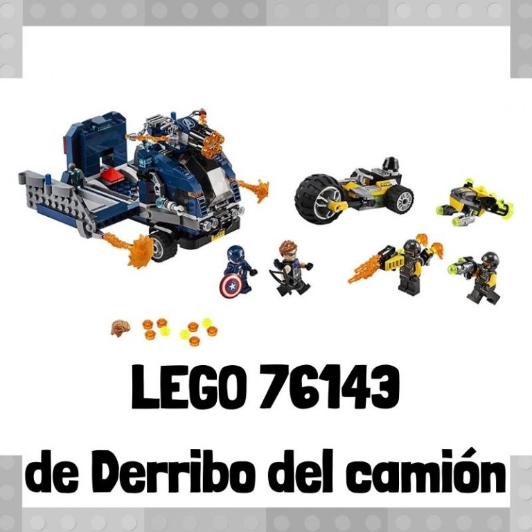 Lee m谩s sobre el art铆culo Set de LEGO 76143 de Vengadores: Derribo del Cami贸n de Marvel