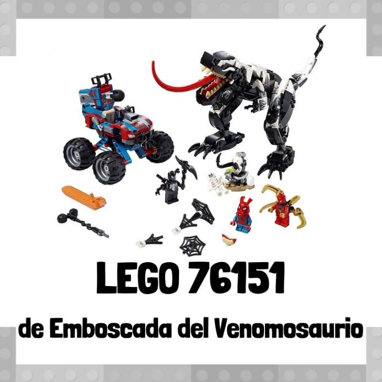 Lee m谩s sobre el art铆culo Set de LEGO 76151 de Emboscada del Venomosaurio de Marvel