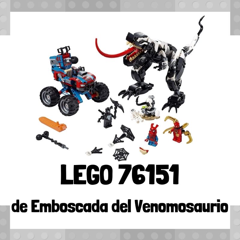 Lee mÃ¡s sobre el artÃ­culo Set de LEGO 76151 de Emboscada del Venomosaurio de Marvel