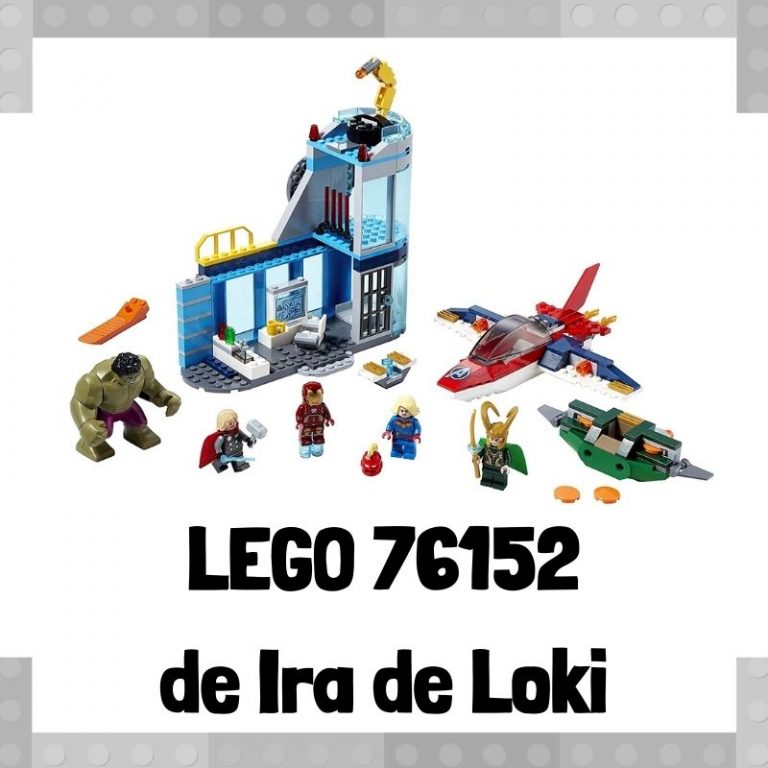 Lee mÃ¡s sobre el artÃ­culo Set de LEGO 76152 de Vengadores: Ira de Loki de Marvel