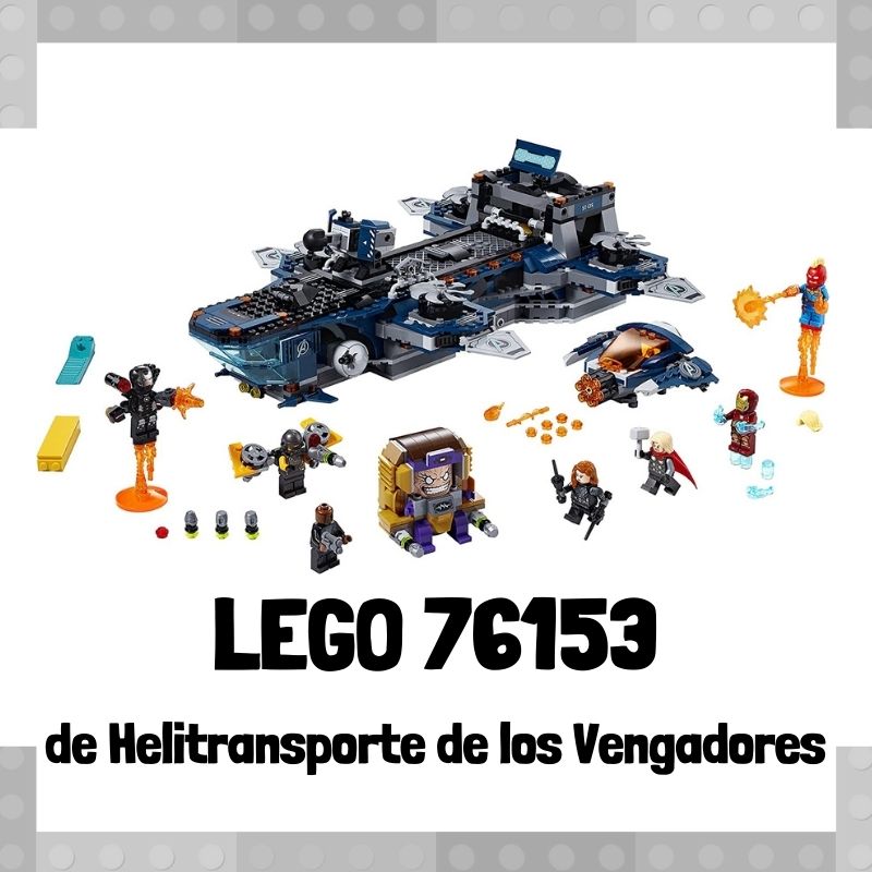 Lee más sobre el artículo Set de LEGO 76153 de Helitransporte de los Vengadores de Marvel