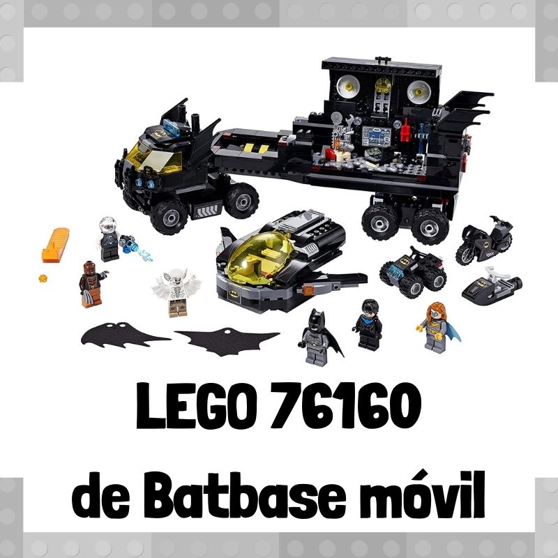 Lee mÃ¡s sobre el artÃ­culo Set de LEGO 76160 de Batbase mÃ³vil de DC