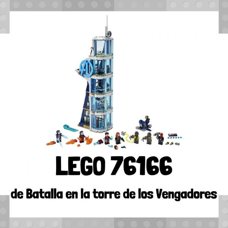 Lee más sobre el artículo Set de LEGO 76166 de Batalla en la torre de los Vengadores de Marvel