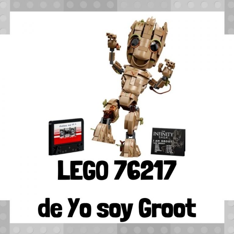 Lee mÃ¡s sobre el artÃ­culo Set de LEGO 76217 de Groot de Marvel