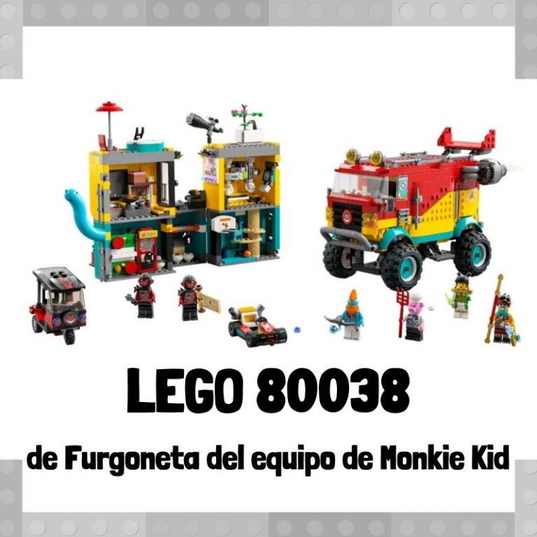 Lee m谩s sobre el art铆culo Set de LEGO 80038 de Furgoneta del equipo de Monkie Kid