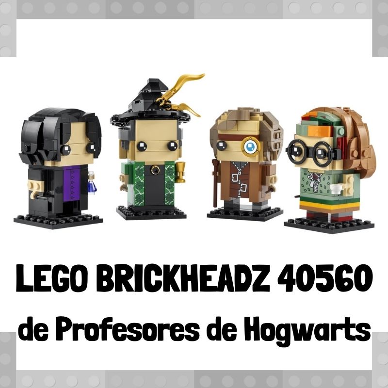 Lee más sobre el artículo Figura de LEGO Brickheadz 40560 de Profesores de Hogwarts