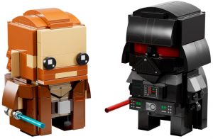 Lego Brickheadz De Obi Wan Kenobi Y Darth Vader De Star Wars 40457