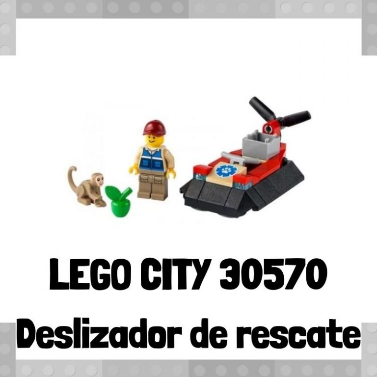 Lee mÃ¡s sobre el artÃ­culo Set de LEGO City 30570 Deslizador de rescate