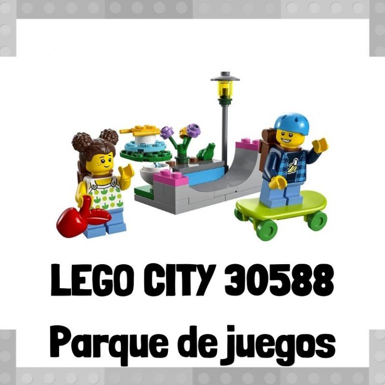 Lee m谩s sobre el art铆culo Set de LEGO City 30588 Parque de juegos