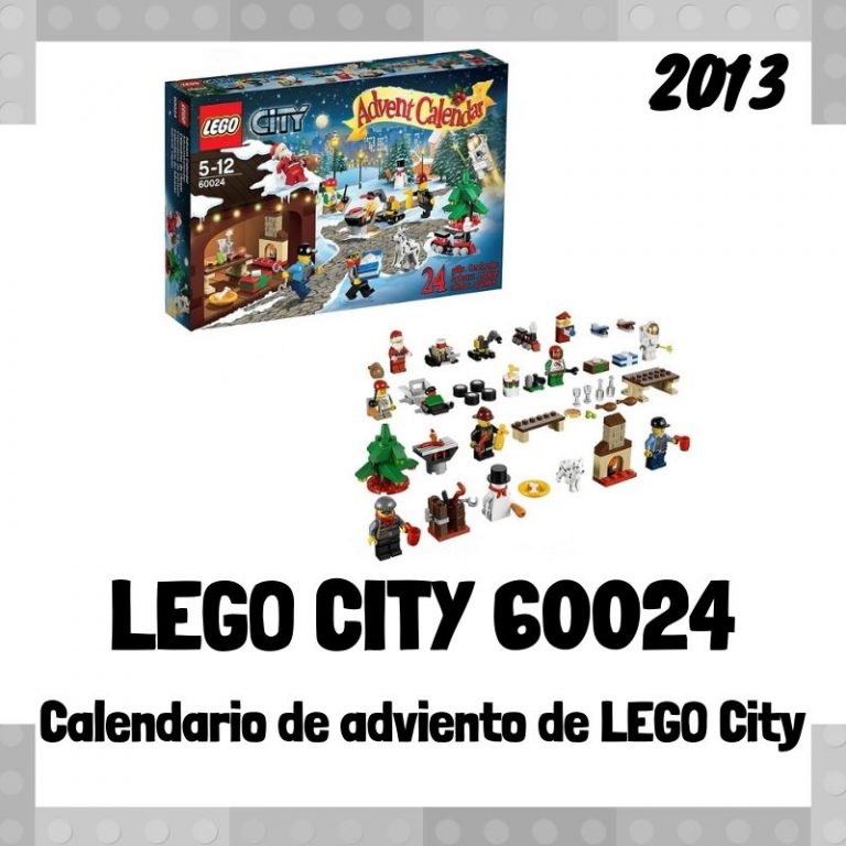 Lee más sobre el artículo Set de LEGO City 60024 Calendario de Adviento de LEGO City