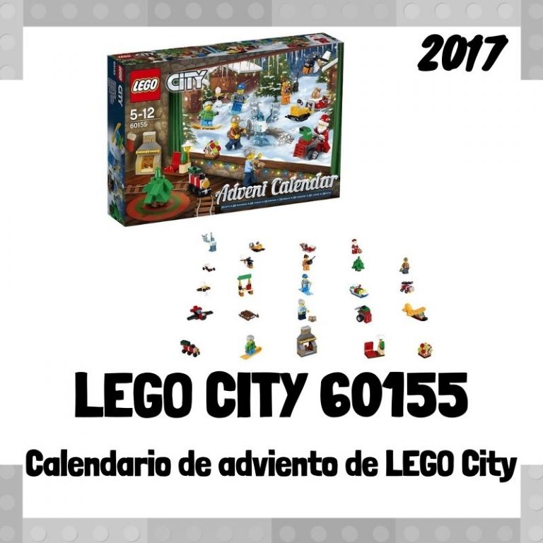 Lee mÃ¡s sobre el artÃ­culo Set de LEGO City 60155 Calendario de Adviento de LEGO City