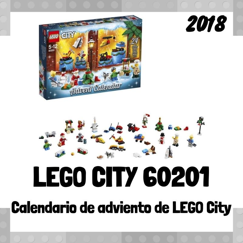 Lee mÃ¡s sobre el artÃ­culo Set de LEGO City 60201 Calendario de Adviento de LEGO City