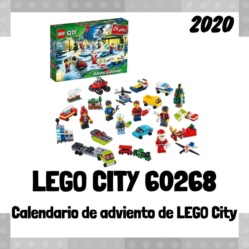 Lee mÃ¡s sobre el artÃ­culo Set de LEGO City 60268 Calendario de Adviento de LEGO City