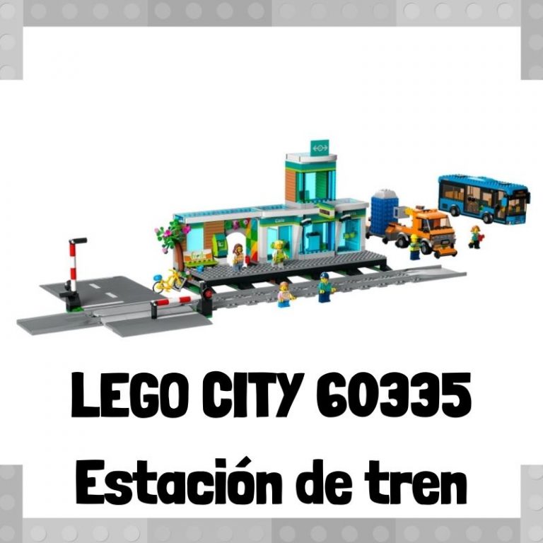 Lee m谩s sobre el art铆culo Set de LEGO City 60335 Estaci贸n de tren