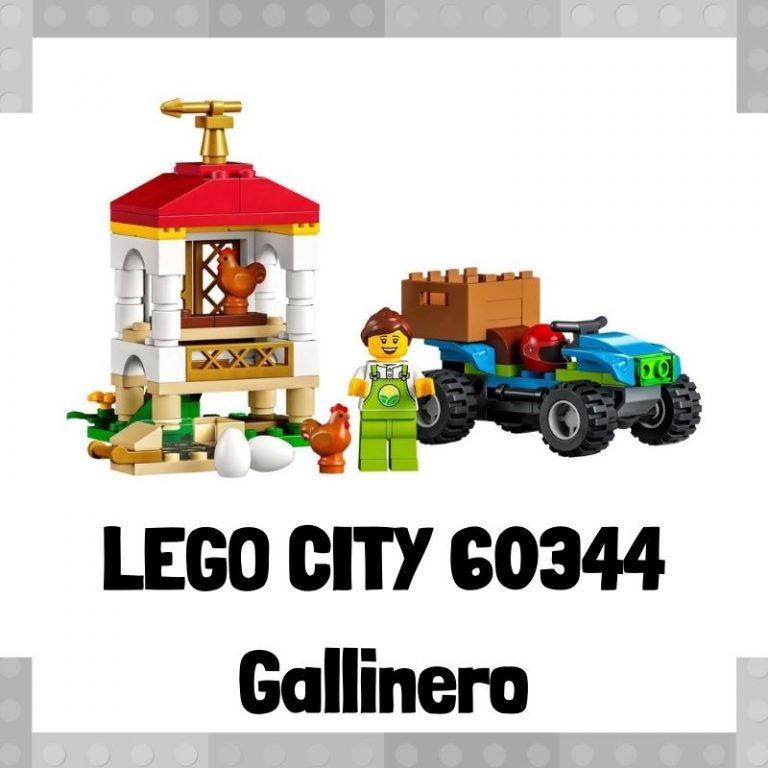 Lee mÃ¡s sobre el artÃ­culo Set de LEGO City 60344 Gallinero
