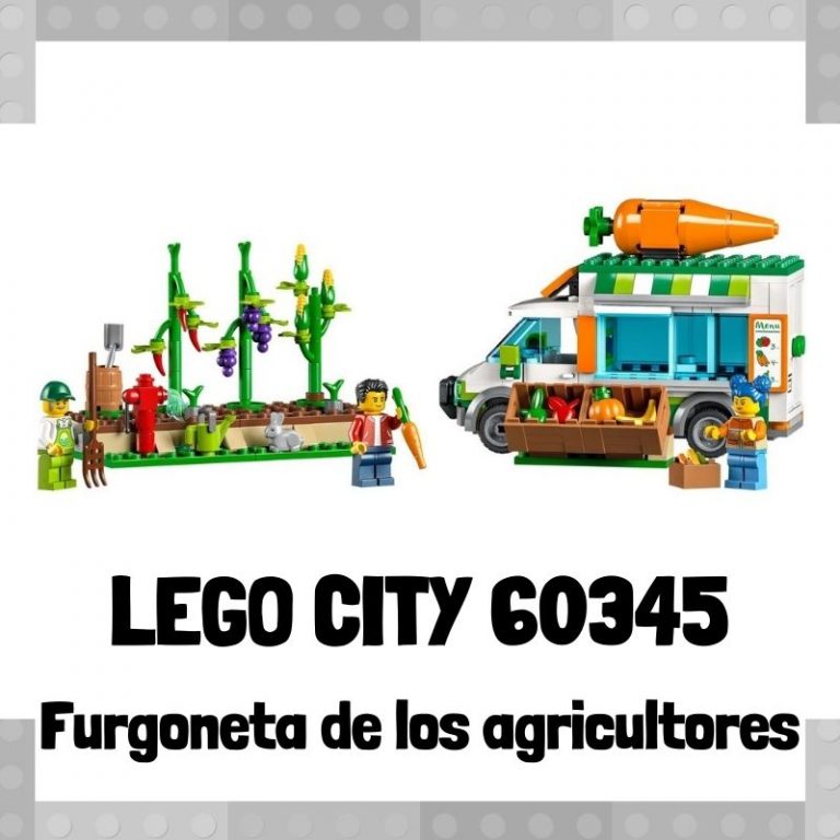 Lee más sobre el artículo Set de LEGO City 60345 Furgoneta de los agricultores