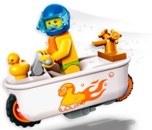 Lego City Moto Acrobática Bañera 60333 2