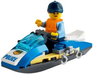 Lego City Moto De Agua De La Policía 30567