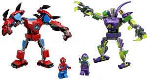 LEGO de Armadura Rob贸tica de Spider-man y Duende Verde de LEGO Marvel Mech Armor 76219