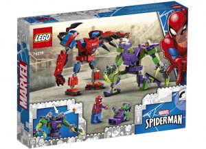 Lego De Armadura Robótica De Spider Man Y Duende Verde De Lego Marvel Mech Armor 76219 4