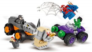 Lego De Camiones De Combate De Hulk Y Rhino 10782