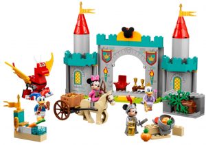 Lego De Castillo Medieval De Mickey Mouse De Lego Disney 10780
