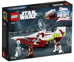 Lego De Caza Estelar Jedi De Obi Wan Kenobi De Star Wars 75333 3