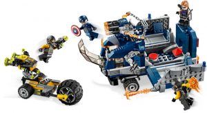 Lego De Derribo Del Camión De Los Vengadores 76143 2