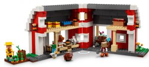 Lego De El Granero Rojo De Minecraft 21187 2