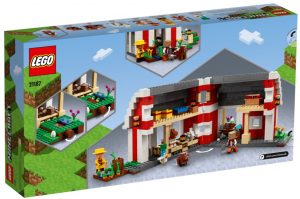 Lego De El Granero Rojo De Minecraft 21187 3