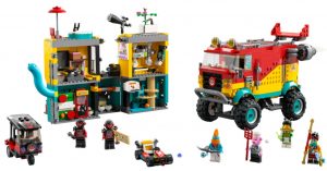 Lego De Furgoneta Del Equipo De Monkie Kid De Monkie Kid 80038