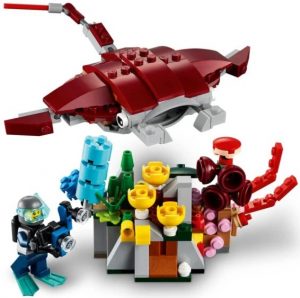 Lego De Raya Con Coral 3 En 1 De Lego Creator 31130