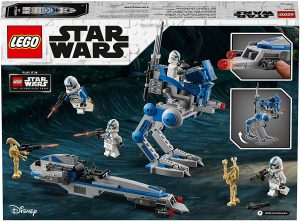 Lego De Soldados Clon De La Legión 501 De Star Wars 75280 2