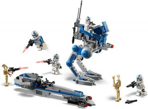Lego De Soldados Clon De La Legión 501 De Star Wars 75280