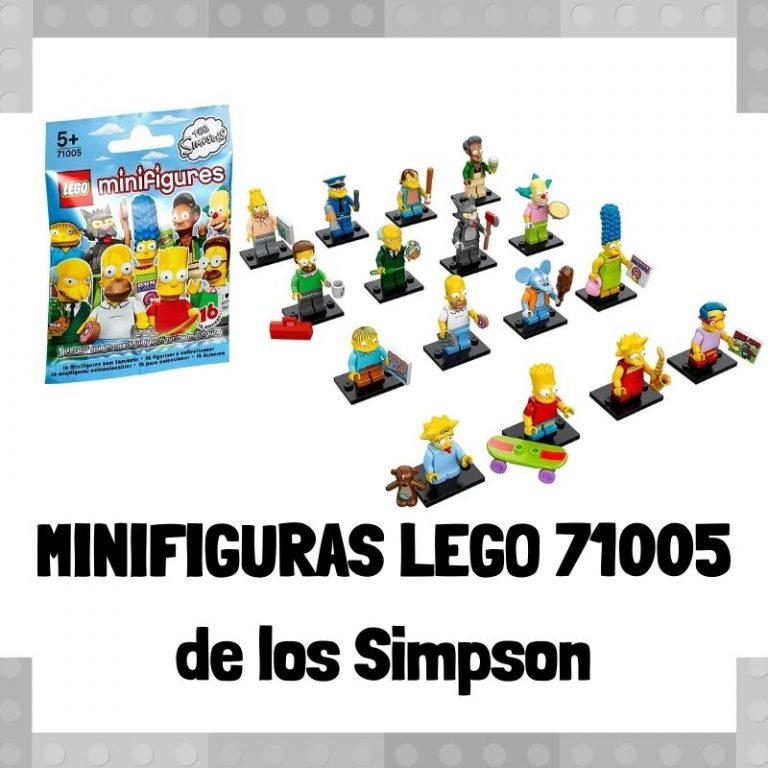 Lee mÃ¡s sobre el artÃ­culo Minifiguras de LEGO 71005 de los Simpson