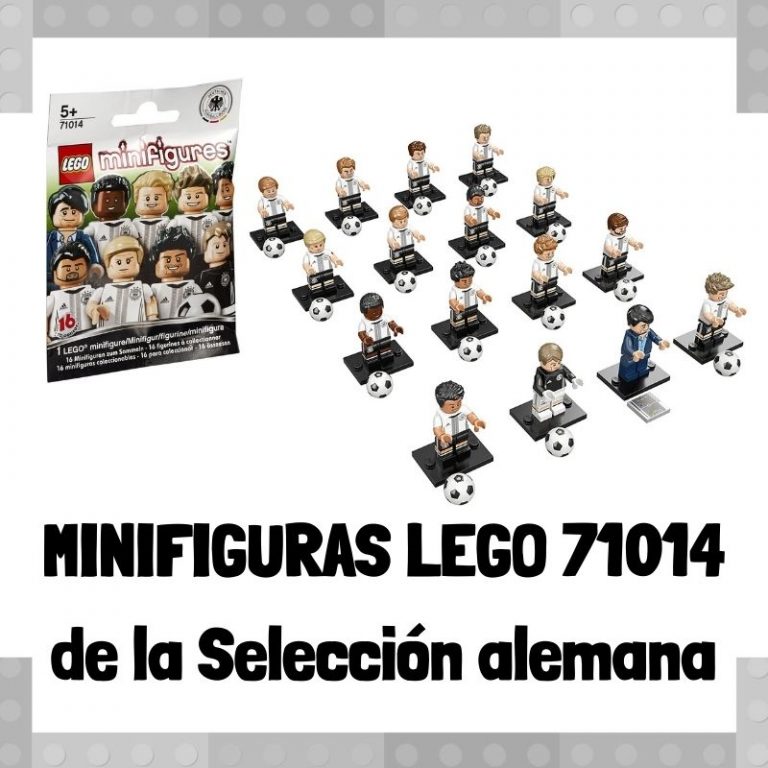 Lee mÃ¡s sobre el artÃ­culo Minifiguras de LEGO 71014 de la SelecciÃ³n alemana